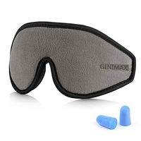 GINIMAX Sleep Mask, Sleeping Mask for Men Women, 3D Contoured Eye Mask for Sleeping, 100% Blockout Light Eye Cover & Blindfold for Sleeping, Shift Work, Naps, Night