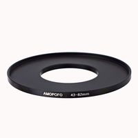 Universal 43-82mm /43mm to 82mm Step Up Ring Filter Adapter for UV,ND,CPL,Metal Step Up Ring
