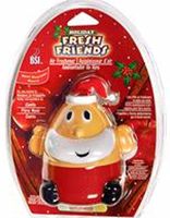 Holiday Fresh Friends Santa-Apple/Cinnamon Air Freshener 3.5 inches tall Room Deodorizer
