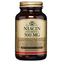 Solgar, Niacin Vitamin B3 500 Mg Vegetable Capsules, 100 Count