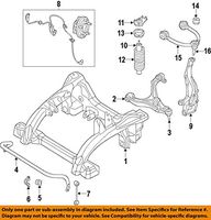 Mopar Part 68084456AA Suspension Absorber