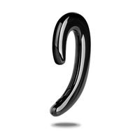 K8 Bone Conduction Bluetooth Headset, Hanging Ear Wireless, V4.1 Stereo Waterproof and Waterproof, Suitable for Sports, Driving, Travel (Red, Black, White)