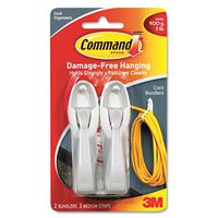 3M 17304 Command Cord Bundlers 4 Pack (8 Bundlers)
