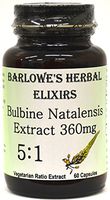 Bulbine Natalensis Extract 5:1 - 60 360mg VegiCaps - Stearate Free, Bottled in Glass! Free Shipping on Orders Over $49!