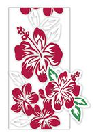 Hawaiian Candy Lei Making Kit - 5 Red Hibiscus Lei Kits