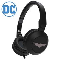 Official Tribe DC Comics Batman On-Ear Foldable Wired Headphones with Microphone