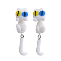 Liraly 1Pair Jewelry Handmade Clay Soft Pottery Earrings Animal Earring Accessories