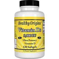 Healthy Origins Vitamin D3 5 000Iu 120 Sgel