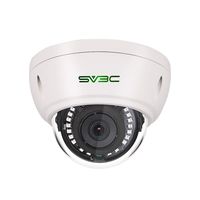 SV3C IP POE Security Camera Indoor Outdoor, ProHD 3 Megapixel Wired Dome Surveillance Camera,65ft IR Night Vision Camera with Motion Detection, IP66 Waterproof H.265 Onvif Compatible