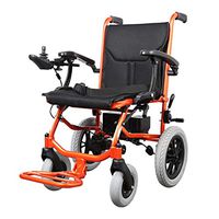 NADAENW Portable Folding Aluminum Electric Wheelchair Lightweight Brushless Motors Dual Lithium Battery Drives Dualcontrol,Singlecontrol