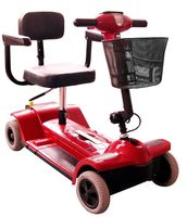 Zip r Xtra 4 Wheel Hybrid Travel Scooter (Options - Color: Blue)