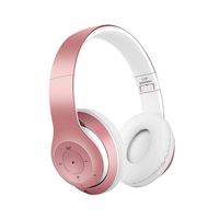 Foldable Wireless Bluetooth Headphone Sport Music Gaming Headset with Mic for for Cellphones Smartphone Tablet Laptop