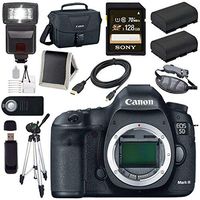 Canon EOD 5D III Digital Camera + LPE-6 Lithium Ion Battery + Canon 100ES EOS shoulder bag Bundle 3