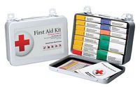 First Aid Kit, Unitized, 103Pcs, 25 Ppl 711241-GR