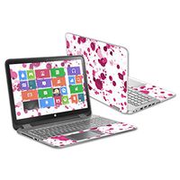 MightySkins Skin Compatible With HP Envy x360 15.6" (2014) wrap cover sticker skins Pink Drops