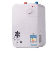 FYLD Mini-Tank Electric Water Heater, 2 Gallon, 1.5KW 220V 50HZ Waterproof Level(Ipx4) 9 9 14 inch -Suitable for Kitchen/Bathroom/Hotel/Barbershop, White