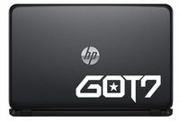 GOT7 Text Vinyl Decal Sticker for Computer Macbook Laptop Ipad Electronics Home Window Custom Walls Cars Trucks Motorcycle Automobile and More (WHITE)