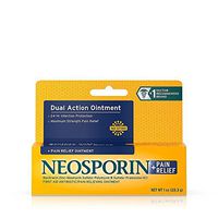 Neosporin Drokjf plus Pain Relief Dual Action Ointment, 1 Ounce (2 Pack)