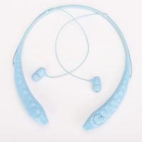 Bluetooth Headset,KARSIQI CSR 4.0 Wireless Stereo Bluetooth Headphones,Noise Cancelling Earbuds w/Mic, Compatible with Any Bluetooth Equitments(Blue)