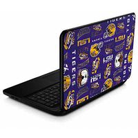 Skinit Decal Laptop Skin for 15.6 in 15-d038dx - Officially Licensed College LSU Blast Design