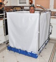 Bariatric Wheelchair Accessible Shower Stall for the Disabled (10-year-warranty on Frame)
