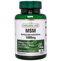 Natures Aid Msm (Methylsulphonylmethane) (90 Tablets, 1000Mg, Vegan)
