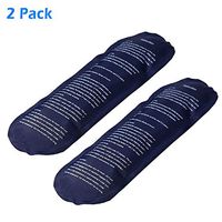 Reusable Gel Ice Packs, MHKBD Gel Ice Cold Compress for Medication Soft Touch Flexible Ice Gel for Insulin Cooler Bag, Great for Injury Pain Relief Therapy for Knee Neck Ankle (7.48" x 2.76")-2 Pack