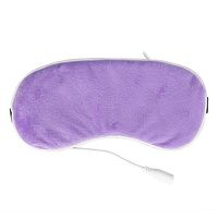 Hot Steam Eye Mask USB Warm Steam Eyeshade Portable Sleeping Eye Massager for Travel, Office, Insomnia, Migraine Headaches,Eyes Dry Sufferers (Purple)