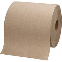 Genuine Joe GJO22800 Hardwound Roll Towels,2"Core,7/8"X1000',6Rl/Ct,Kraft (Pack of 6)