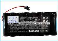 KML battery Compatible with Critikon Systems EPP-100C, fits Critikon Systems Dinamap Plus 8710,Dinamap Plus 8720,Dinamap Plus 8725 (4400mAh,14.40V,Li-ion)