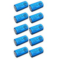 10x Exell 1.2V 4000mAh NiCD D Rechargeable Battery Flat Top Cell FAST USA SHIP