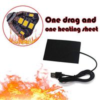 One Tow 1 Heating Piece, Electric Heating Pads Thermal Clothes Heated Jacket Outdoor Mobile Warming Gear