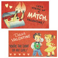 World Buyers Decorative Matches, Set of 2 Boxes, Valentine Light