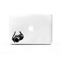 (2X) StickAny Laptop Series DSLR Hanging Camera Sticker for MacBook Pro, Chromebook, Surface Pro, and More (Black)