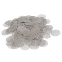 SMK 420 Steel Screens Pipe Screen Filters - 3/4 Inch, 100 Filters in a Pack