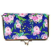 Mary Square Snap Pill Case Portland, Floral