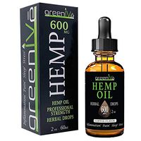 GreenIVe - Hemp Oil - Best Quality Hemp Oil - USA farmed and Bottled - Exclusively on Amazon (2 Ounce 600mg, Coffee)