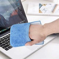 WXNUH Sponge Kitchen Cleaning Tools with Finger Washing Towels Cleaning Rag Sponge Scouring pad Microfiber Dish Cloth Kitchen Rags