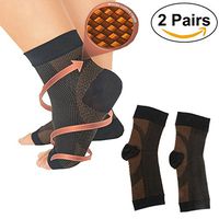HMILYDYK Plantar Fasciitis Socks with Arch Support, Foot Care Compression Sleeve for Your Aching Heels, Ideal Gift for Runners Running, and Cycling, Climbing(2 Pairs?