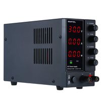 KKmoon DC Power Supply, NPS3010W 0-30V 0-10A Switching DC Power Supply 3 Digits Display LED High Precision Adjustable Mini Power Supply AC 115V/230V 50/60Hz Voltage & Current Regulated Dual Output