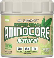 ALLMAX Nutrition AMINOCORE Natural, Instantized BCAAs, Cucumber Melon, 13.3 oz (378 g)