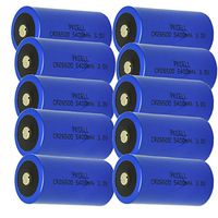 CR26500 5400MAH Cylindrical Li MonO2 Battery 3V Lithium Batteries 10PC