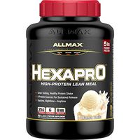 HEXAPRO - Ultra-Premium – 6 High Quality - Sustained-Release Protein Matrix - Vanilla - 5 Pound
