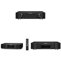 Marantz PM6006 Integrated Amplifier with NA6006 Network Audio Player & CD6006 CD Player | Wi-Fi, AirPlay 2, Bluetooth & HEOS | Amazon Alexa | Connects with iPhone, iPad & iPod