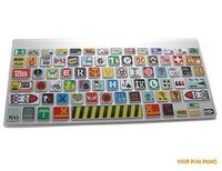 Macbook Keyboard Assortment Skin / Vinyl Decals