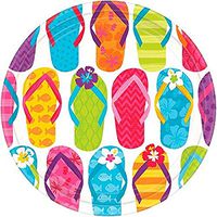 AmscanFlip Side Party Plates, 7", 60 Ct.