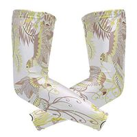 LEVEIS Phoenix Arm Sleeves UV Protection for Men Women Sunblock Protective Gloves Running Golf Cycling Driving Long Arm Cover 1 Pair