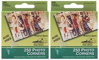 Pioneer Photo Albums PCR1 Photo Corners 250 Count (Pack of 2)