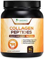 Collagen Powder Peptides Grass Fed, Pasture Raised, Paleo & Keto Friendly - Supports Healthy Skin, Hair, Nails, Bones & Joints - Hydrolyzed, Unflavored, Non GMO, Gluten Free - Easy to Mix - 16 oz