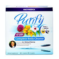 Enzymedica, 10-Day Complete Body Cleanse, Botanical Detox Program to Support Full Body Detoxification, 20 packs (20 servings)